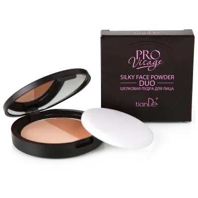 Pudră de față Duo, 10 g