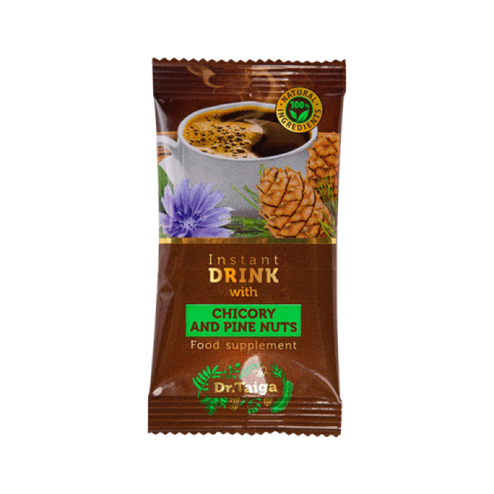 Băutură instant cu cicoare și nuci de pin, 3 g